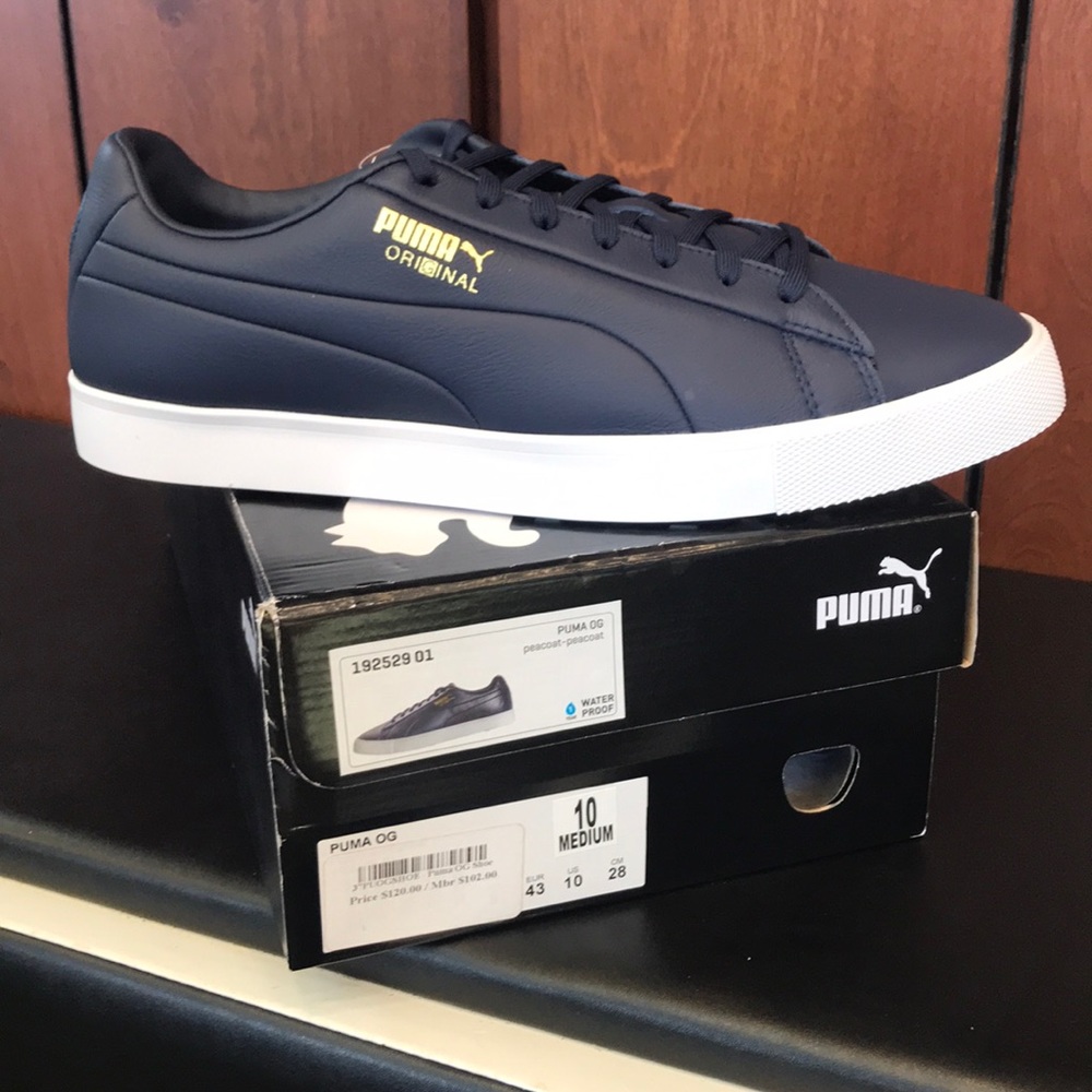 -Puma OG Shoe in Peacoat Blue